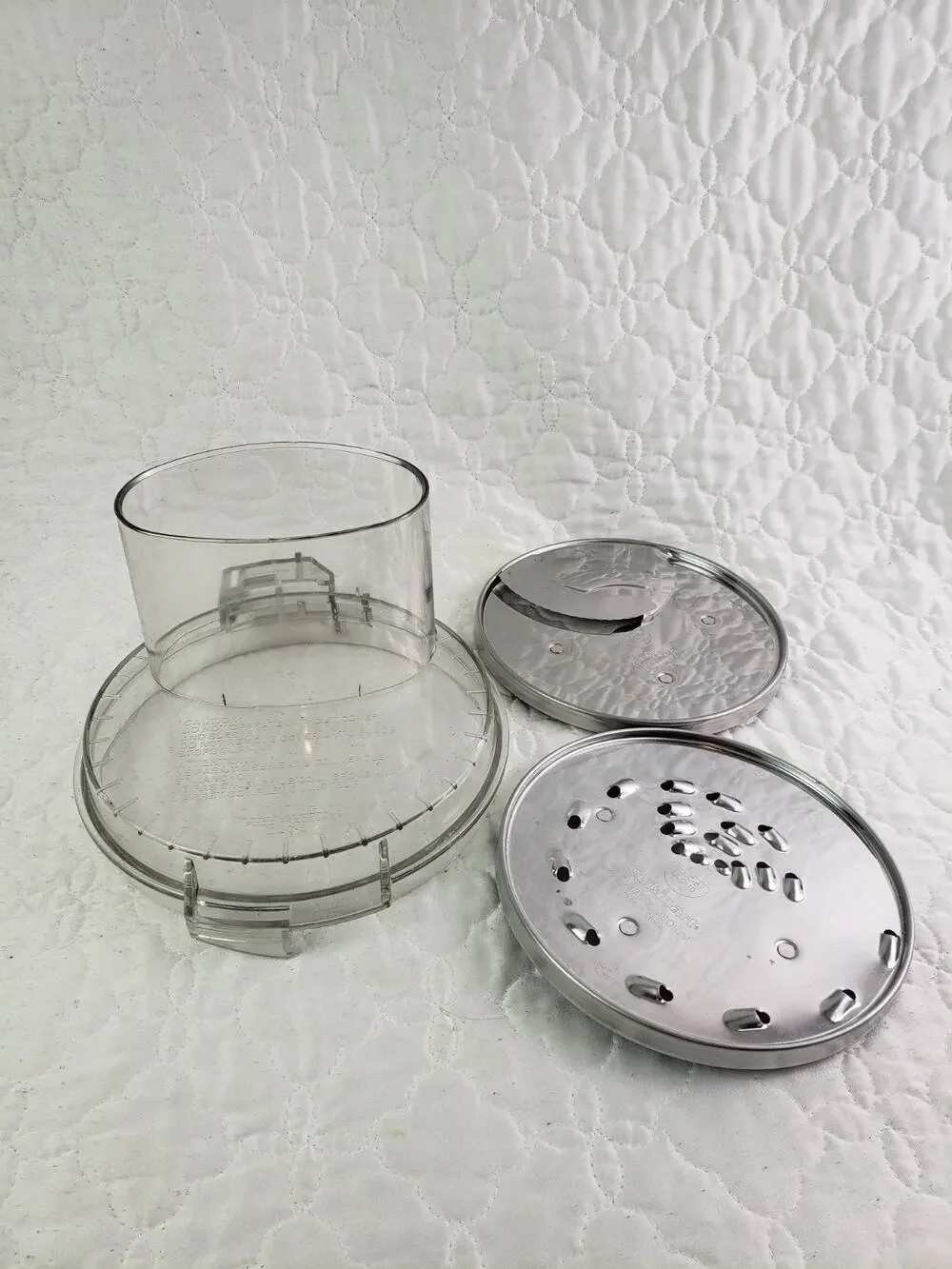 CUISINART Food Processor DLC-8 Amber Lid DLC-844TX DLC-837TX Replacement 3 pcs